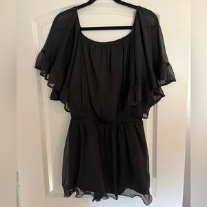 Women’s black romper - size medium